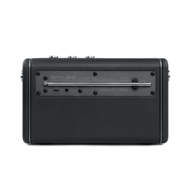 BT MUSE PORTABLE BLUETOOTH RADIO BLACK M-098 - Image 2
