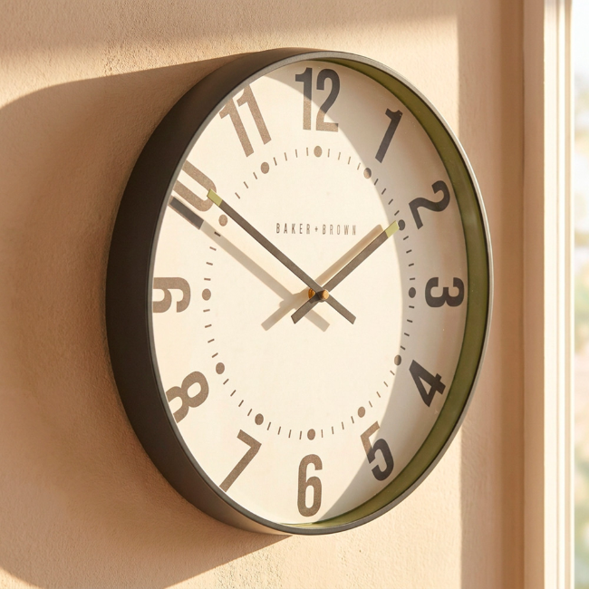 BAKER AND BROWN SORRENTO CLOCK - GREEN - Image 3