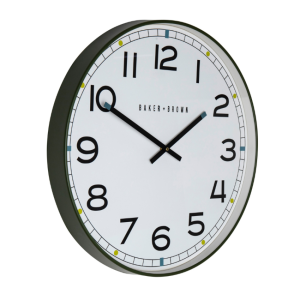 BAKER AND BROWN TREVI CLOCK - GREEN