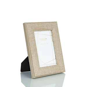 BEIGE LINEN FRAME 4X6