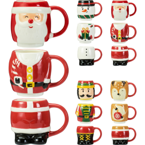 XMAS MUG SET 3 PIECE