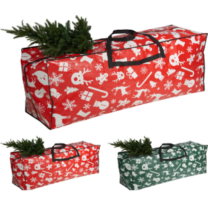 XL CHRISTMAS TREE STORAGE BAG - 2 ASS