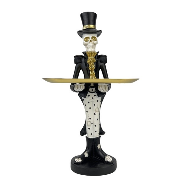 SKELETON WITH TRAY 41CM
