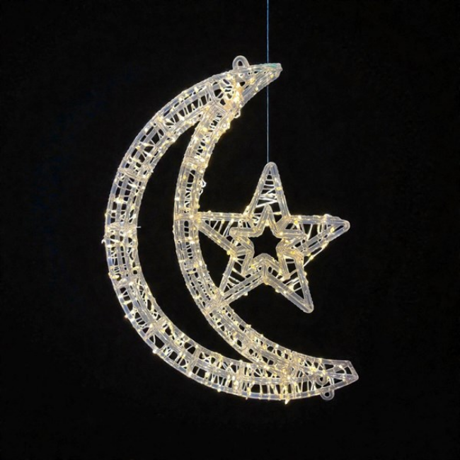 LED(500L) MOON WHITE 30X42CM