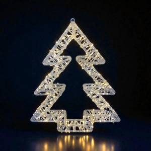LED(500L) TREE WHITE 37X44CM