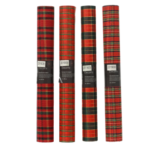 DECORATIVE TARTAN FABRIC