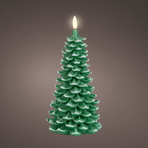 LED TREE CANDLE W/ FLAME EFFECT