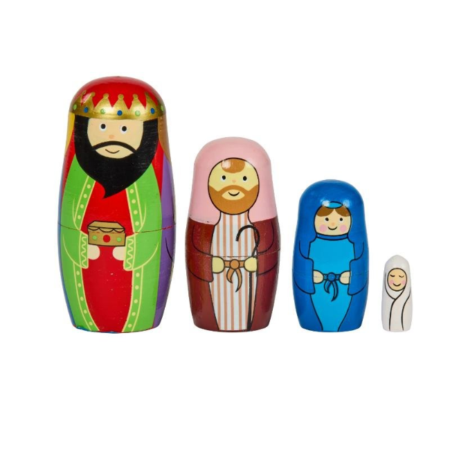 NATIVITY SECRET! 4 IN 1 FESTIVE FIGURINE - Image 2
