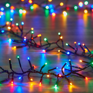 LED CLUSTER LIGHTS - MULTI COLOURED - 1000
