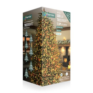 MULTIACTION RED AND WARM WHITE LED TREEBRIGHTS W/ TIMER - 500