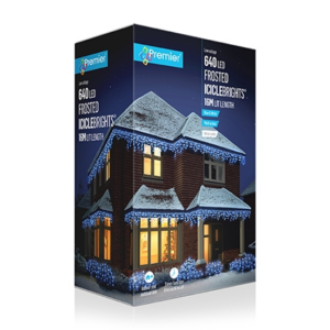 MULTIACTION BLUE AND WHITE ICICLE LED
