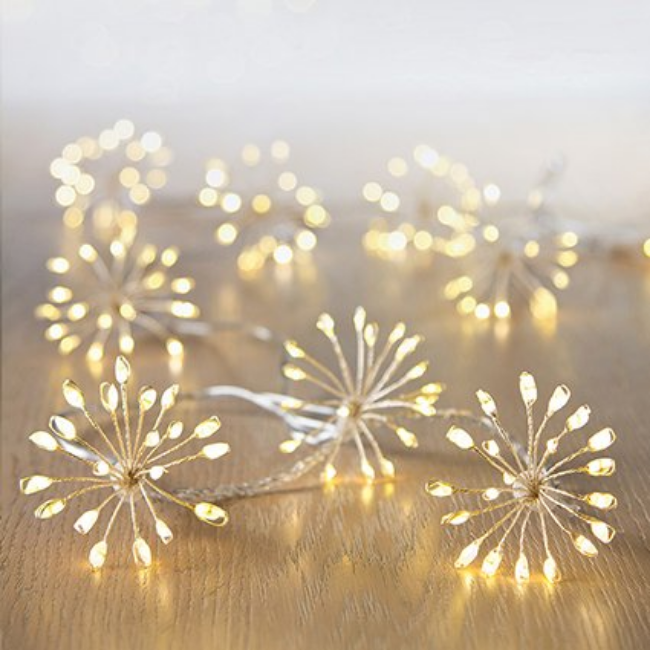MICROBRIGHTS WARM WHITE STARBURST - 200 LED - Image 2