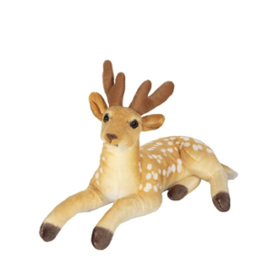 PLUSH LYING DOWN REINDEER - 35CM