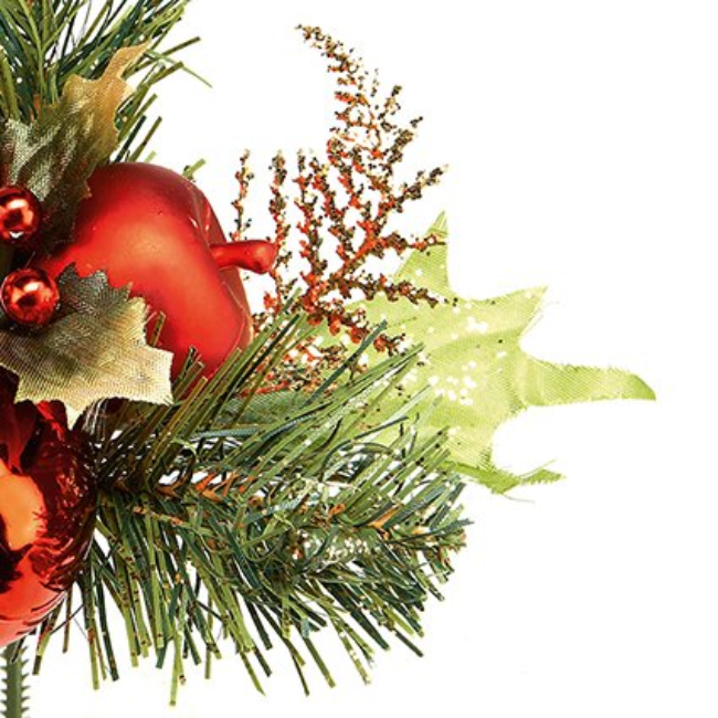 HOLLY AND APPLE PICK - 16CM - Image 3