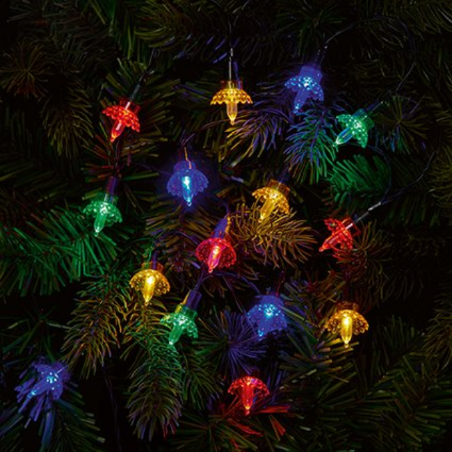 RETRO LIGHTS W/ FAIRY CAP & TIMER - Image 2