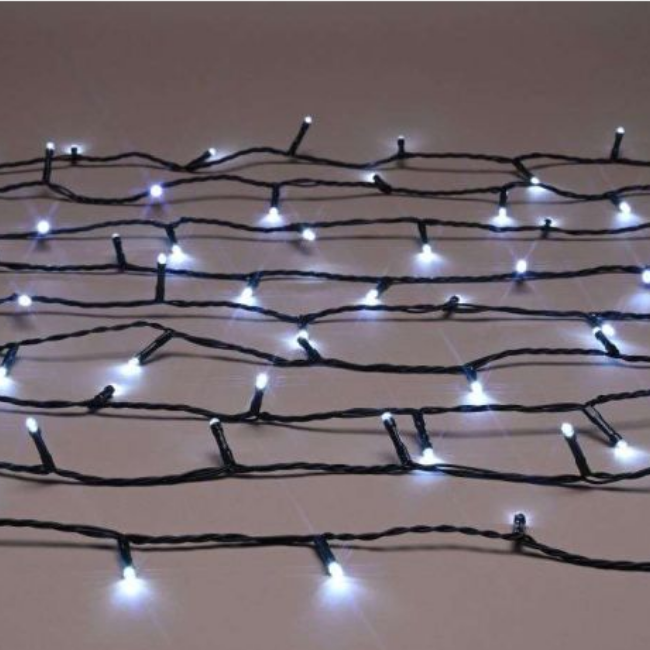 B-O TIMER MULTI-FUNCTION STRING LIGHTS WARM WHITE - 400