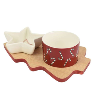 CANDYCANE TAPAS STONEWARE SET
