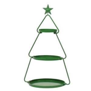 3 TIER CHRISTMAS TREE ETAGERE