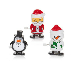 CHRISTMAS WIND-UP TOYS - 7CM