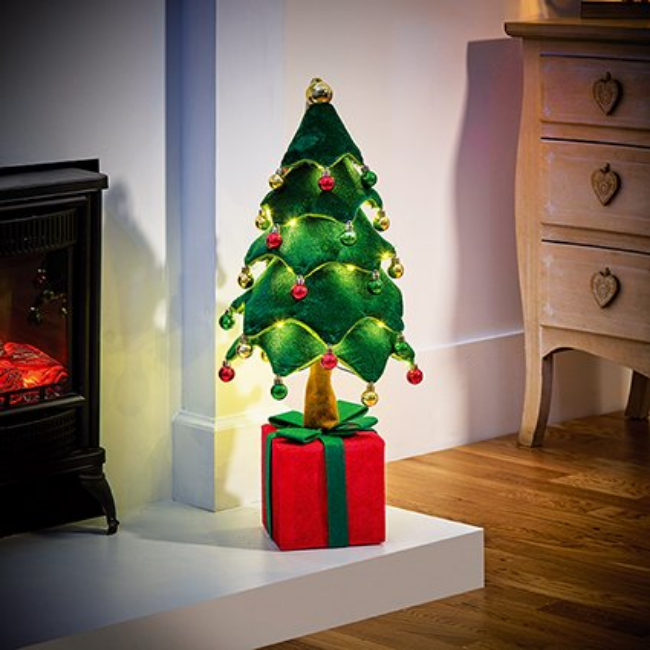 LIT CHRISTMAS TREE - 70CM - Image 2