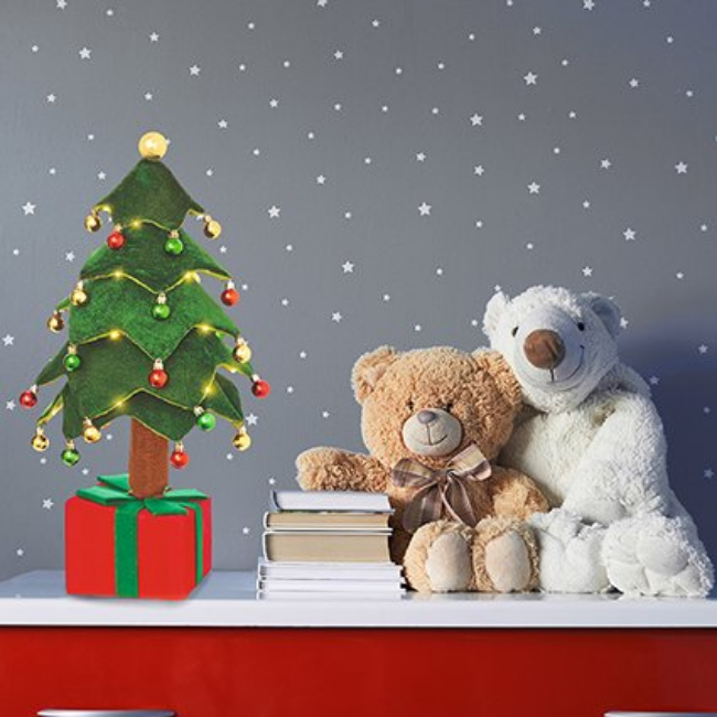 LIT CHRISTMAS TREE - 70CM - Image 3
