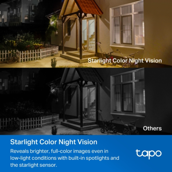 TAPO BATTERY POWERED OUTDOOR CAMERA TAPOC460 - Image 3