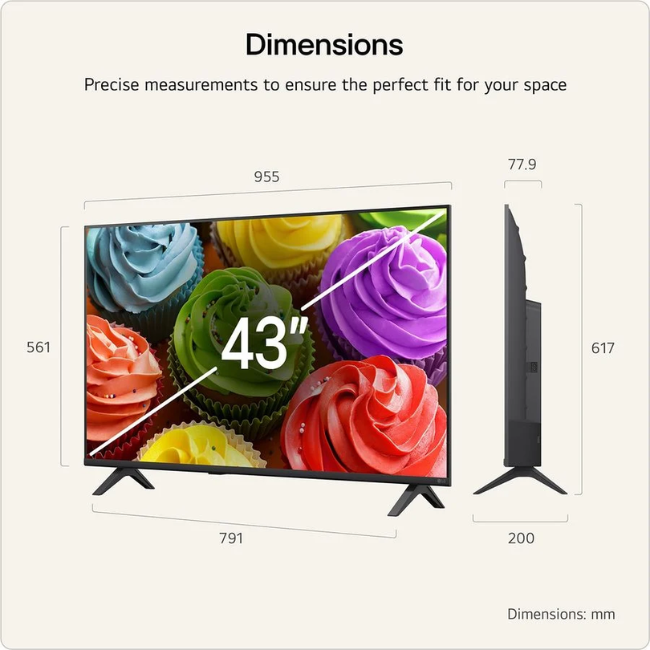 LG FULL HD SMART TV 43 INCH LED 43LB65006LA - Image 4