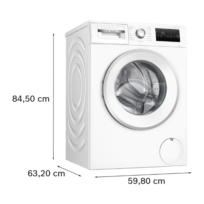 BOSCH SERIES 4 WASHING MACHINE 8KG WAN28254GB - Image 4