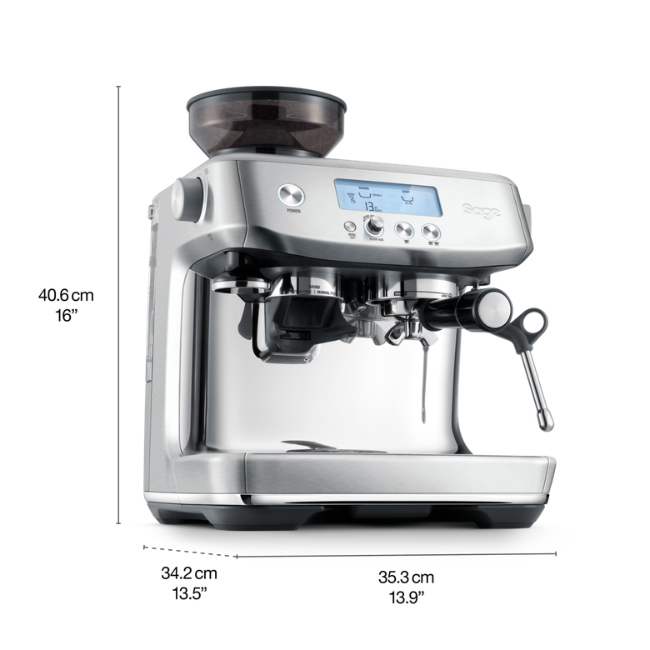 SAGE BARISTA PRO STAINLESS STEEL SES878BSS4GEU1 - Image 2