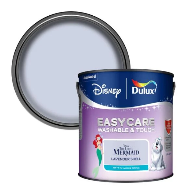 DULUX EASYCARE DISNEY THE LITTLE MERMAID - LAVENDER SHELL 2.5L - Image 2