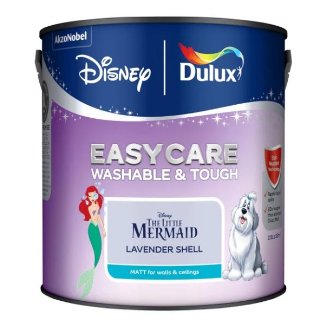 DULUX EASYCARE DISNEY THE LITTLE MERMAID - LAVENDER SHELL 2.5L