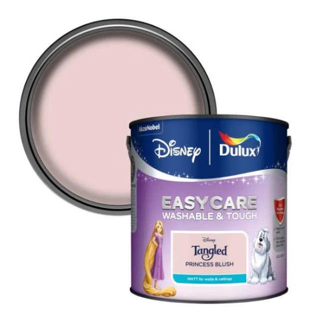 DULUX EASYCARE DISNEY TANGLED - PRINCESS BLUSH 2.5L - Image 2