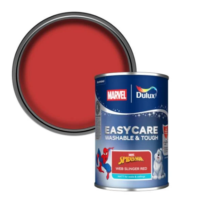 DULUX EASYCARE MARVEL SPIDERMAN - WEB SLINGER RED 1.25L - Image 2