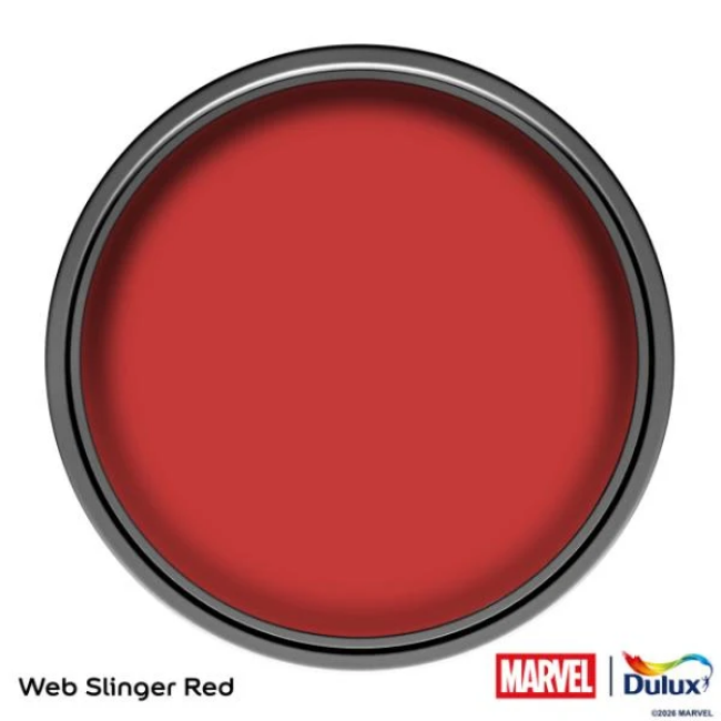 DULUX EASYCARE MARVEL SPIDERMAN - WEB SLINGER RED 1.25L - Image 3