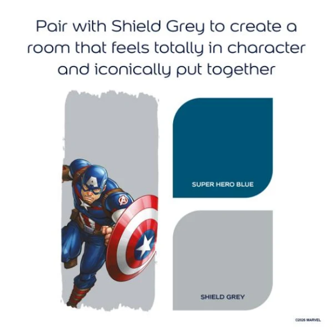 DULUX EASYCARE MARVEL AVENGERS - SUPER HERO BLUE 1.25L - Image 5