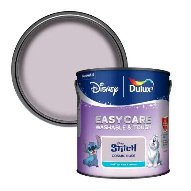 DULUX EASYCARE DISNEY LILO & STITCH - COSMIC ROSE 2.5L - Image 2