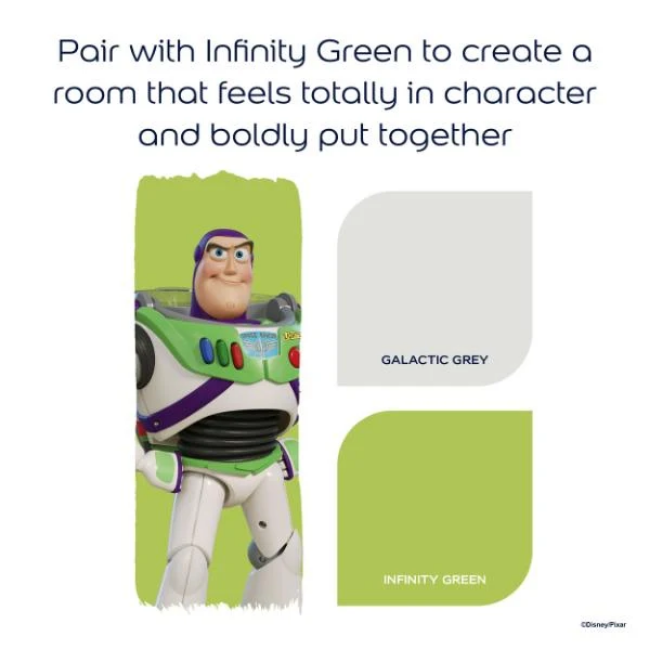 DULUX EASYCARE DISNEY TOY STORY - GALACTIC GREY 2.5L - Image 5