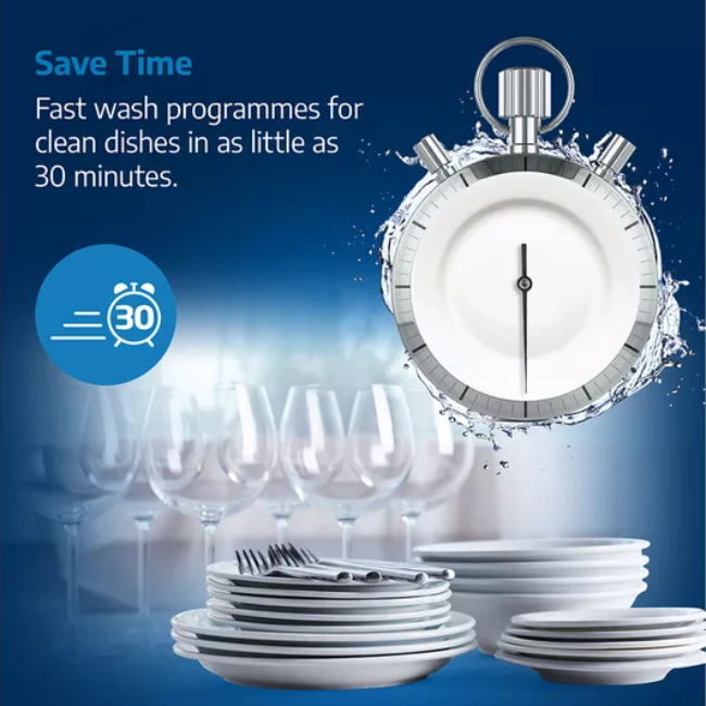 BEKO FREESTANDING 60CM DISHWASHER BDFN26431W - Image 3