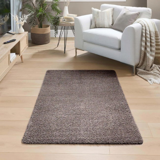 MY MOCHA FLECK RUG 120X80CM - Image 2