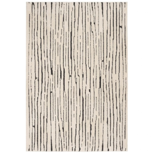 WOODWEAVE IVORY/CHARCOAL 230X160CM