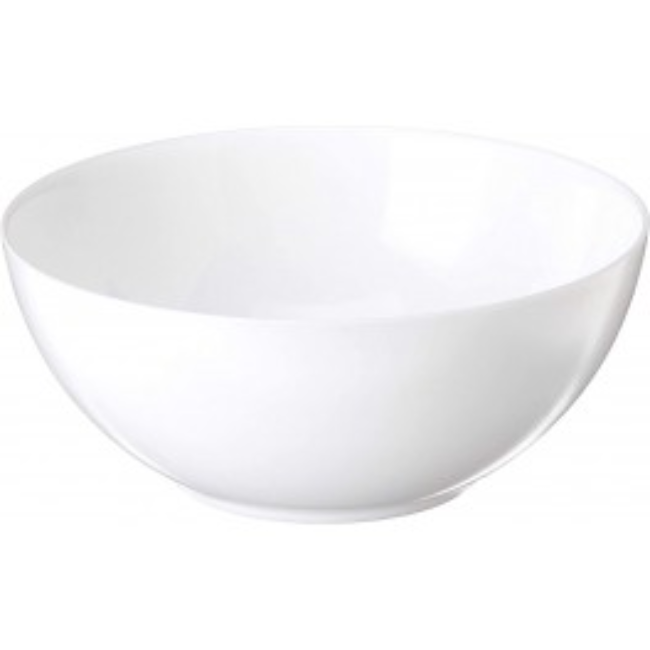 DIWALI WHITE BOWL 18CM