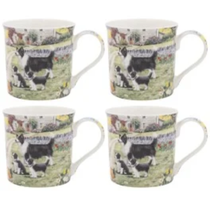 COLLIE MUG SET