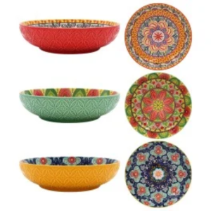 TUSCANY BOWL 22CM - 6 ASST. PATTERNS