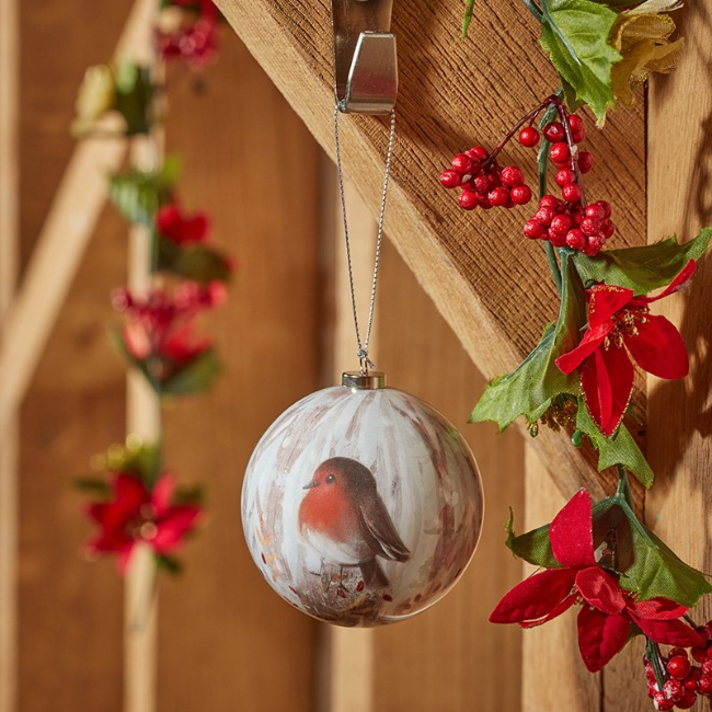 VINTAGE BAUBLE - ROBIN