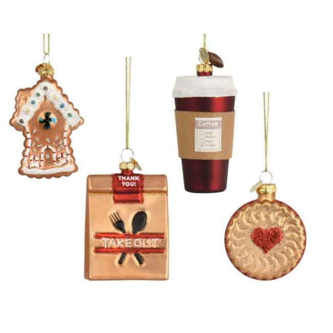 COFFEE THEMED ORNAMENT GIFT BOX - Image 2