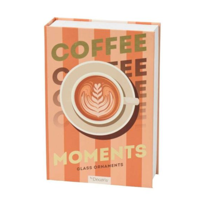 COFFEE THEMED ORNAMENT GIFT BOX - Image 3