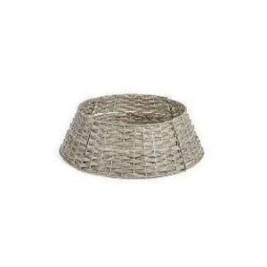 GREY RATTAN TREE SKIRT 65CM