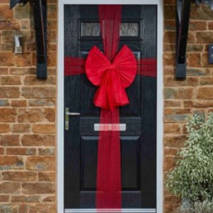 DOOR BOW - RED