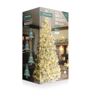 MULTIACTION WARM WHITE LED CLEAR CABLE TREEBRIGHTS - 1000