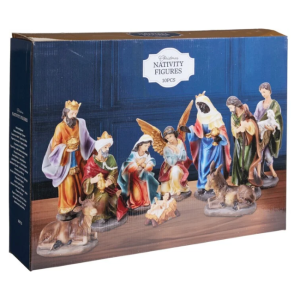 10PCE NATIVITY SCENE FIGURES